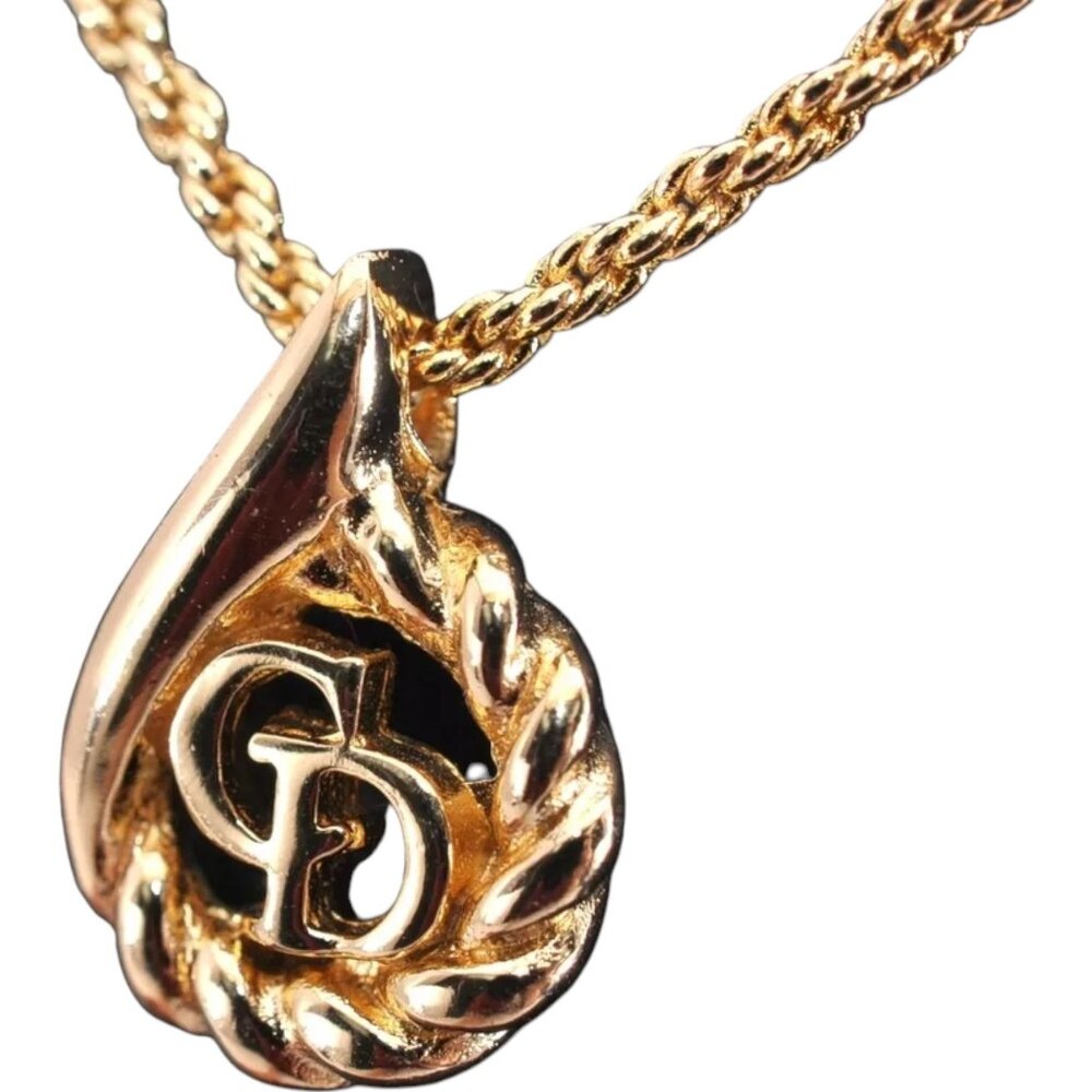 012172BV (L1) Christian Dior Necklace Chain Gold Metal - Picture 3 of 8